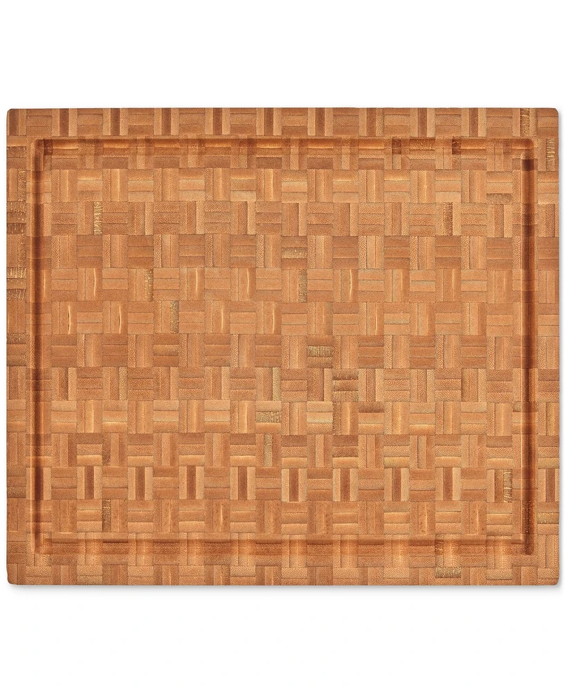 Cuisinart 17" Reversible End-Grain Bamboo Cutting Board