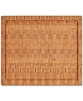 Cuisinart 17" Reversible End-Grain Bamboo Cutting Board