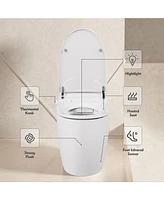 Simplie Fun Heated Compact Smart Toilet Comfort & Hygiene with Simple Functions