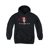 Dc Comics Boys Youth Deadman Pull Over Hoodie / Hooded Sweatshirt