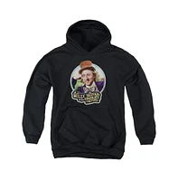 Willy Wonka And The Chocolate Factory Boys Youth Its Scrumdiddlyumptious Pull Over Hoodie / Hooded Sweatshirt