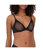 Skarlett Blue Women's Passion Mesh Unlined Underwire Bra