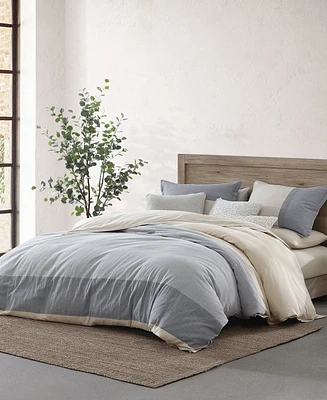 Dkny Pure Colorblock 3-Pc. Duvet Cover Set