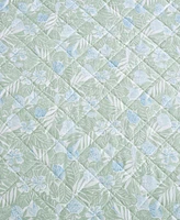 Tommy Bahama Home Pineapple Bloom Reversible Piece Quilt Set