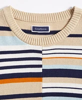 Club Room Men's Mixed Stripe Crewneck Sweater, Created for Macy's