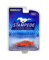 Greenlight Collectibles 1/64 2021 Ford Mustang Mach 1, The Drive Home Mustang Stampede Series