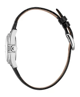 Roberto Cavalli Women's Quartz Black Leather Watch 26mm