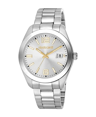 Roberto Cavalli Men's Classic Silver Dial Watch - RC5G051M0015