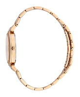 Roberto Cavalli Women's Quartz Rose-Gold Stainless Steel Watch 34mm