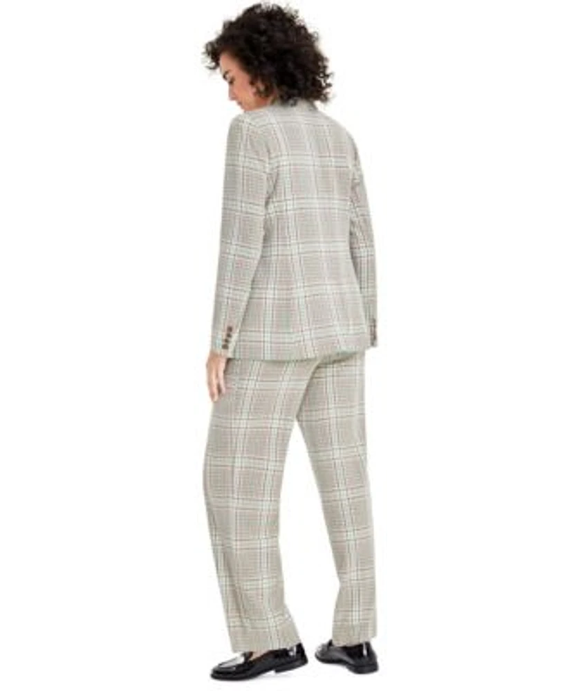 On 34th Womens Boyfriend Blazer High Neck Tank Top Wide Leg Trousers Created For Macys