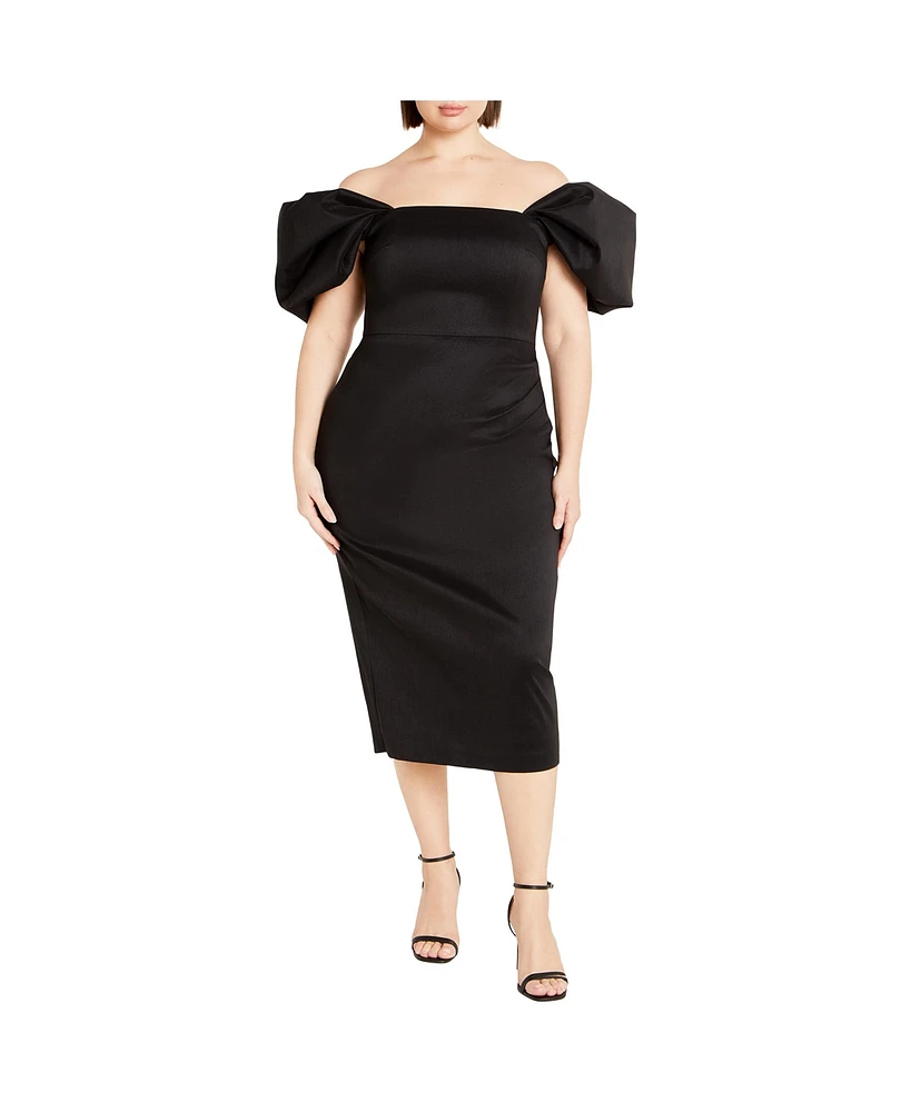City Chic Plus Elyse Dress