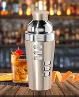 Oggi Dial a Drink 23oz Stainless Steel Cocktail Shaker