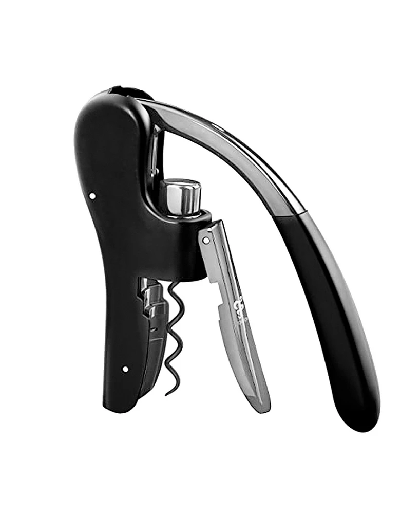 Oggi Lever Action Ss Corkscrew Wine Bottle Opener