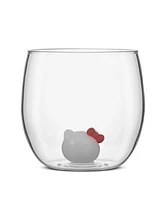 Sanrio Hello Kitty Stemless Short Glasses, Set of 2