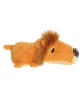 Aurora Medium Royal Lion Schnozzles Playful Plush Toy Orange 11"