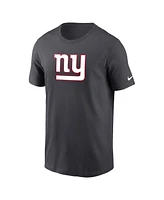 Nike Men's Charcoal New York Giants Primary Logo T-Shirt