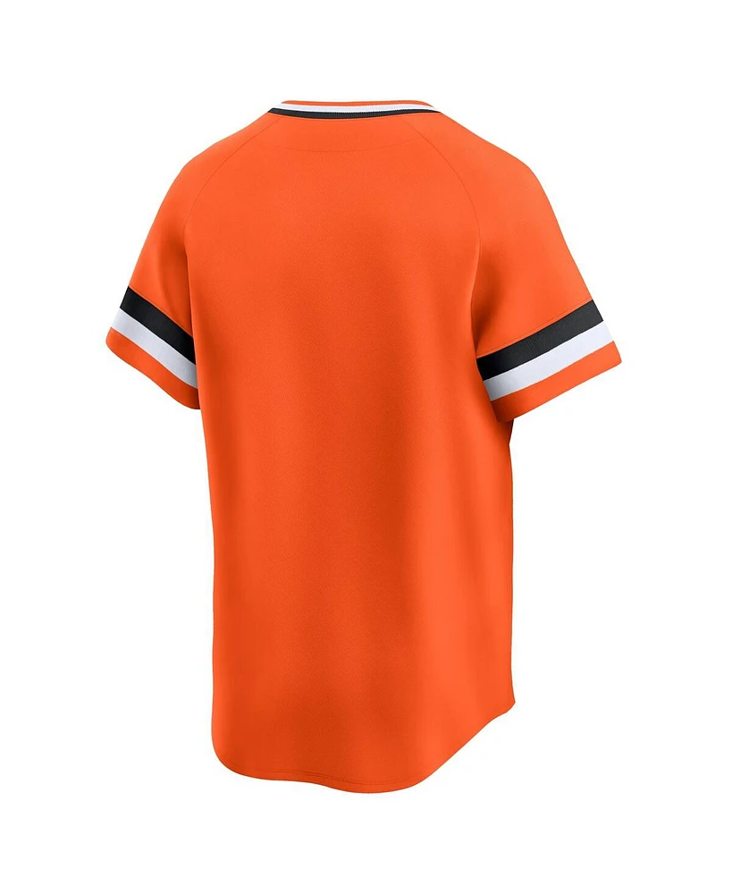 Nike Men's Orange San Francisco Giants Cooperstown Collection Limited Jersey