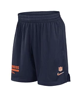 Nike Men's Navy Denver Broncos 2024 Sideline Performance Mesh Shorts