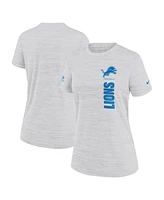 Nike Women's Gray Detroit Lions Velocity Performance T-Shirt