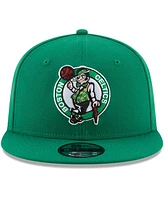 New Era Men's Kelly-Green Boston Celtics 2024 Nba Finals Champions Side Patch 9FIFTY Snapback Hat