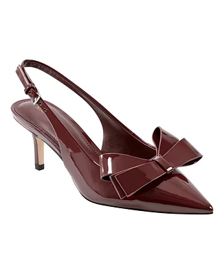 Marc Fisher Women's Allon Bow Slingback Pumps