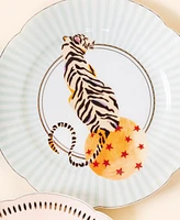 Yvonne Ellen Animal Tea Plates, Set of 4