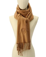 Michael Michael Kors Women's Embroidered Fringe Scarf