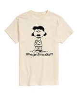 Hybrid Apparel Peanuts Crabby Mens Short Sleeve Tee