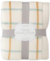 Closeout! Berkshire Classic Velvety Plush Blanket, Twin, Exclusively at Macy's