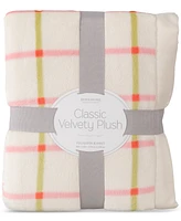 Closeout! Berkshire Classic Velvety Plush Blanket, King, Exclusively at Macy's