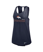 Nike Women's Navy Denver Broncos Performance Tank Top