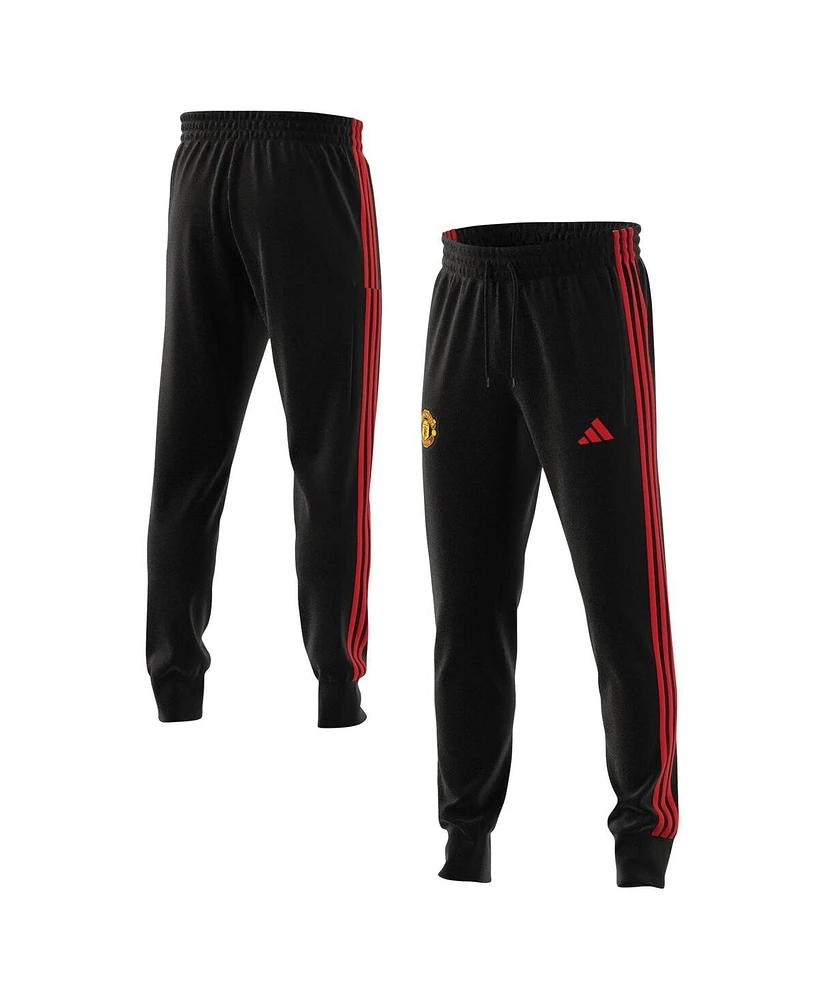 Adidas Men's Black Manchester United 2024/25 Dna Pants