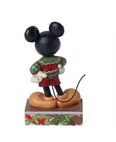 Jim Shore Disney Traditions Mickey Christmas Sweater Figurine