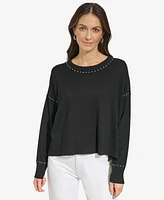 Dkny Studded Sweater