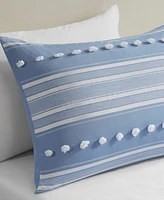 Urban Habitat Rowan Striped 3-Pc. Duvet Cover Set