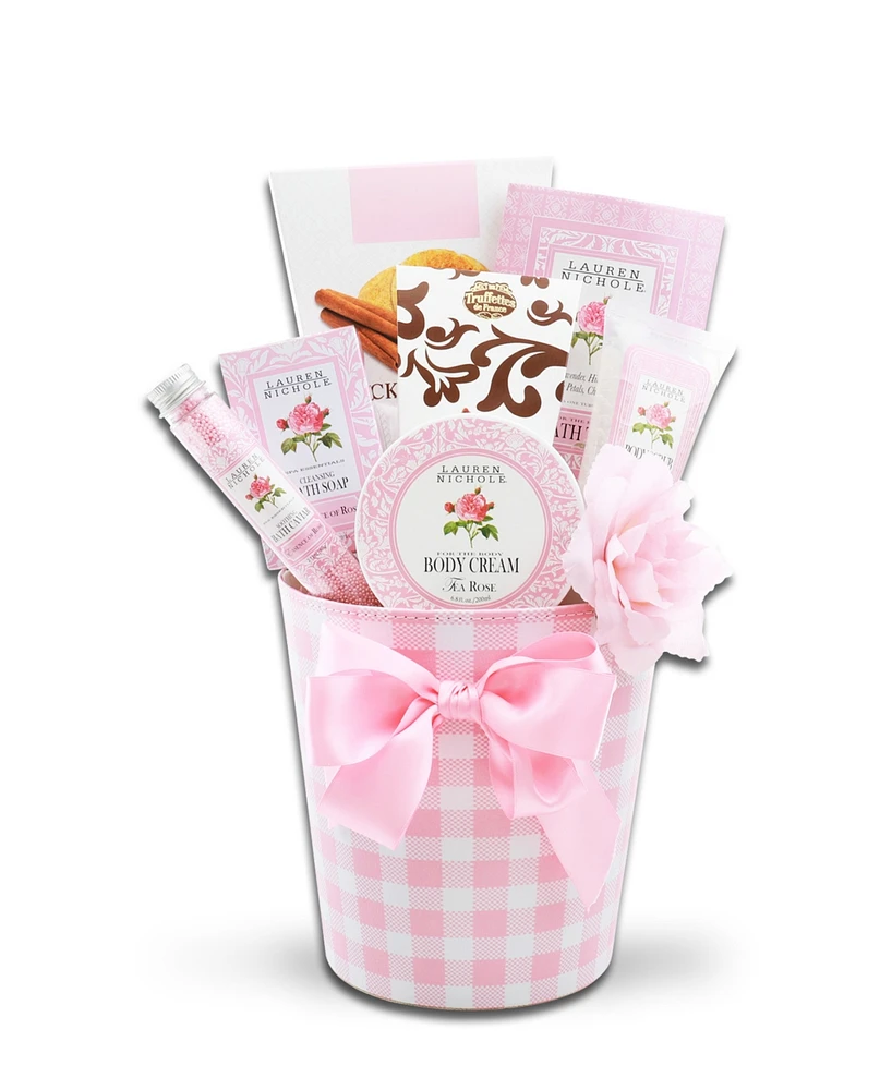 Alder Creek Gift Baskets Rose Spa French Truffles