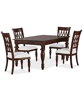 Daria Pc. Dining Set (Rectangular Table & Side Chairs