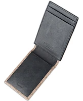 Guess Men's Quattro Patchwork Triangle Logo Wallet