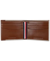 Tommy Hilfiger Men's Inlayed Logo Slim-Fold Wallet