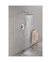 Streamdale Furniture 12" Rain Shower Head Systems Wall Mounted Shower 0004