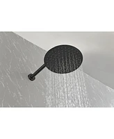 Streamdale Furniture Wall Mounted Shower System with High Pressure 10" Rain Shower