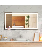 Streamdale Furniture Smart Led Wall Mounted Bathroom Vanity Mirror