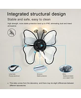 Streamdale Furniture Modern Butterfly Design Ceiling Fan with Remote Control