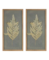 Slickblue Dried Fern Frame (Set of 2)