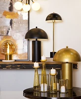 Rosemary Lane 22" Metal Accent Lamp with Dome Shade