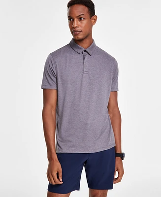 Alfani Men's AlfaTech Stretch Solid Polo Shirt, Created for Macy's