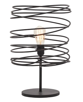 Rosemary Lane 21" Metal Twisted Wire Accent Lamp