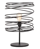 Rosemary Lane 21" Metal Twisted Wire Accent Lamp