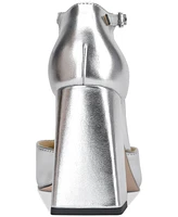 Jessica Simpson Women's Lollah Block-Heel Ankle-Strap Pumps