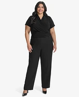 Dkny Plus Modern-Fit Pants